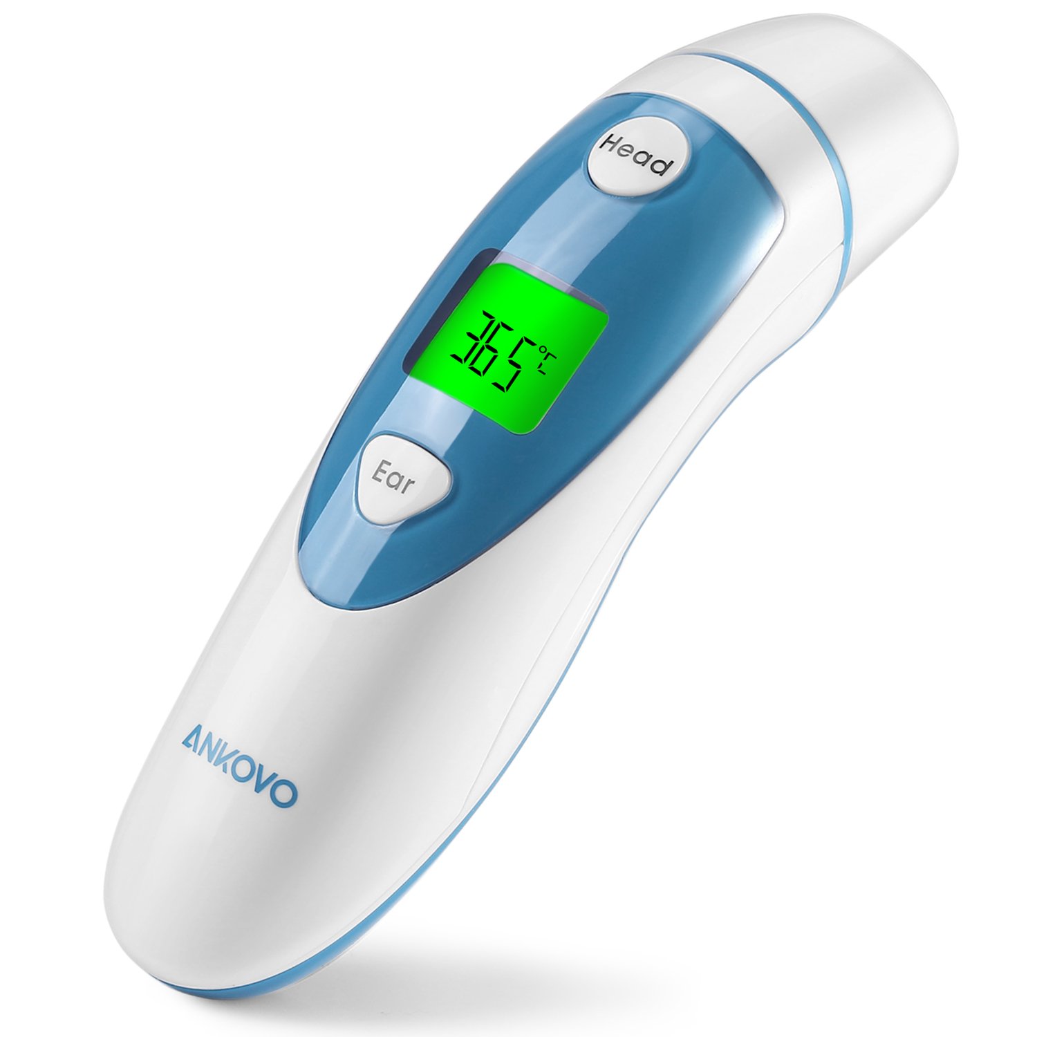 Termómetro digital de frente y oídos de ANKOVO con Aprobación de CE y FDA Nueva