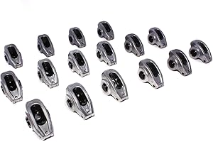 Comp Cams 17004-16 High Energy Aluminum 1.5 Ratio Roller Rocker Set for SBC 265-400 w/ 7/16" Stud