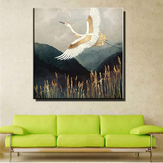 Color Claro Abstracto Arte De La Pared Lienzo Pintura Al Oleo Oro