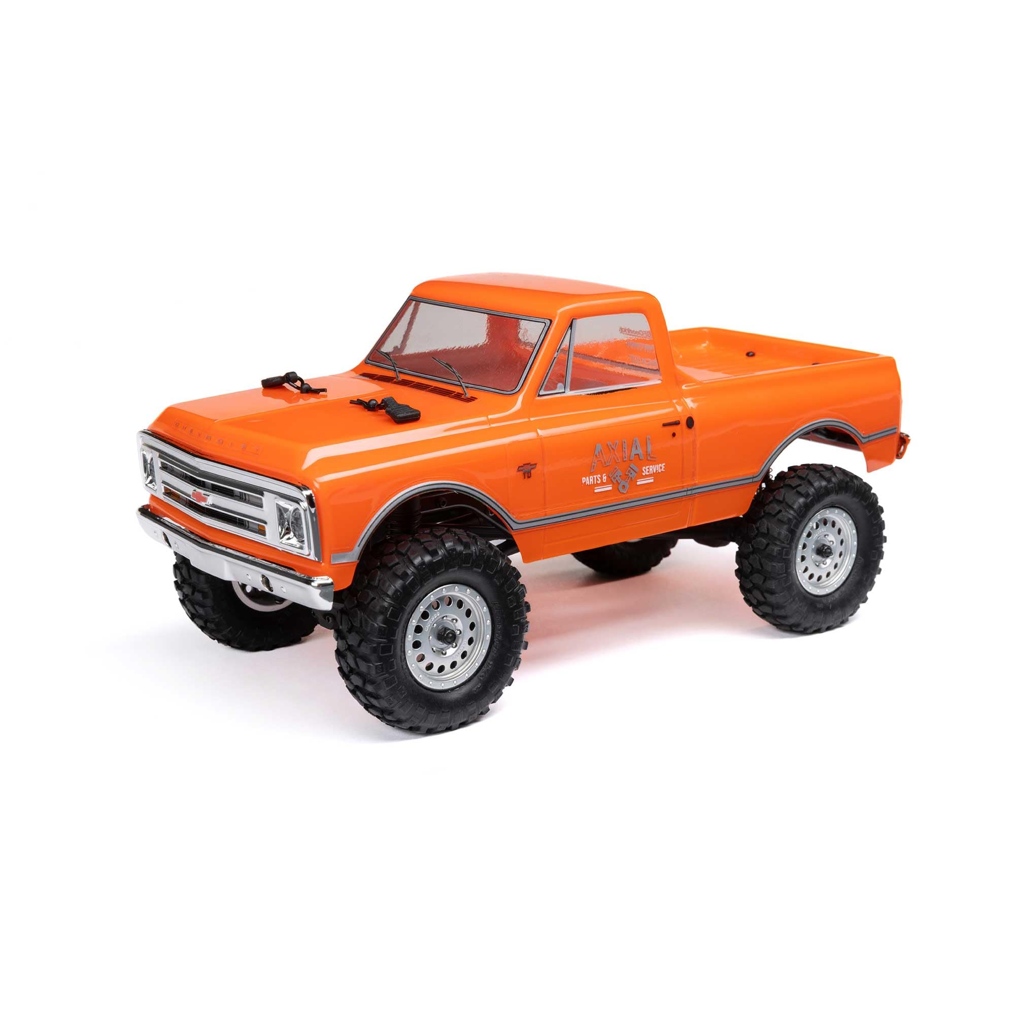 Photo 1 of Axial RC Truck 1/24 SCX24 1967 Chevrolet C10 4WD Truck RTR (Comes with Everything Needed to Run), Orange, AXI00001V2T3