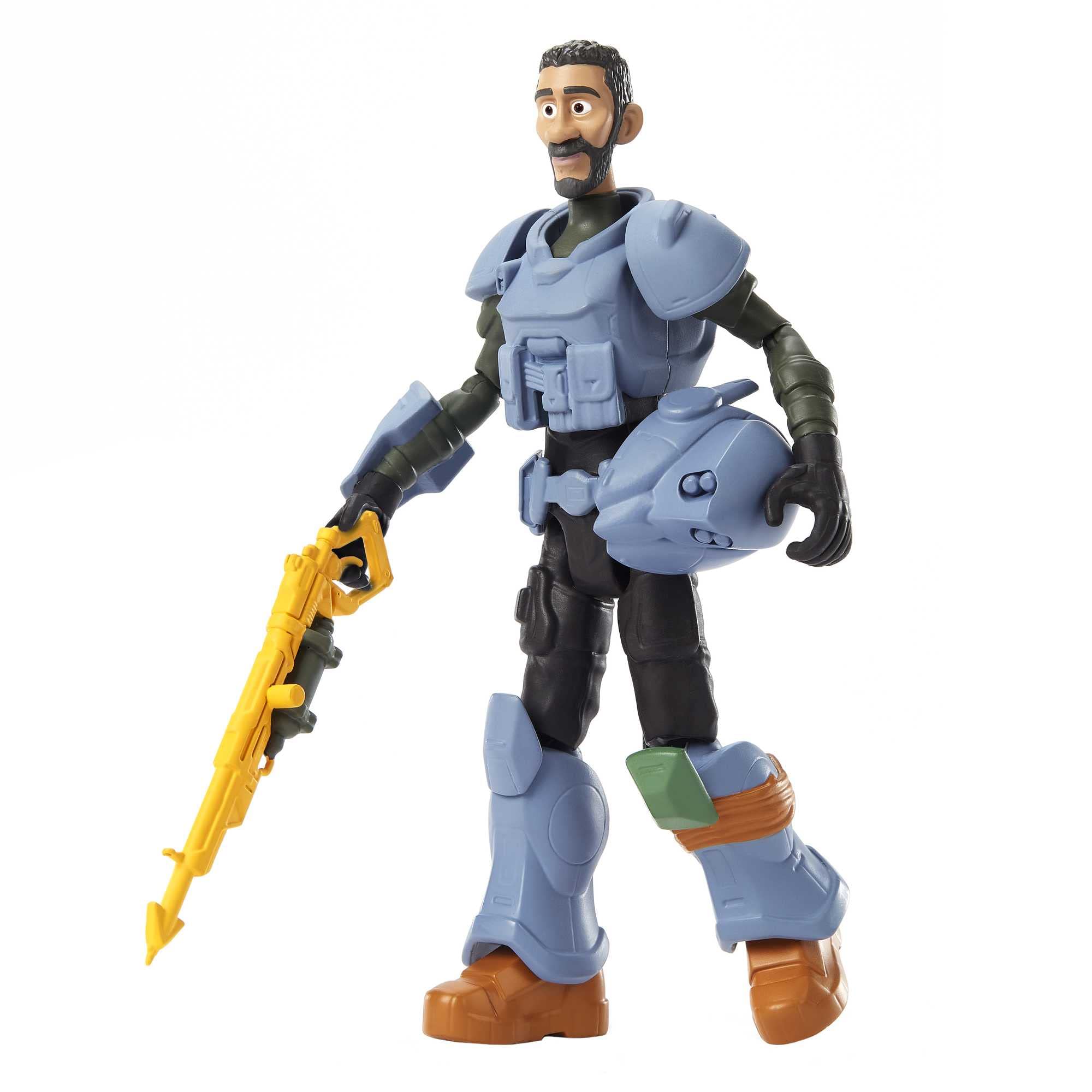 Buzz Lightyear Disney and Pixar Lightyear Junior Zap Patrol Mo Morrison Authentic Action Figure 5 Inch Scale, 10 Posable Joints, Shooter & Helmet, Collector Gift 4 Years & Up, HHJ83