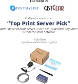 CHEECENT 2-Port USB Wireless Print Server WiFi Ethernet for Windows Mac Linux view 5