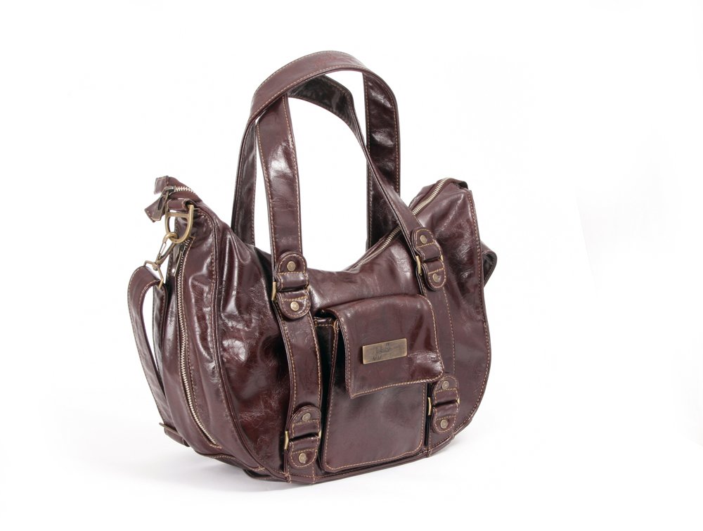 jujube leather diaper bag