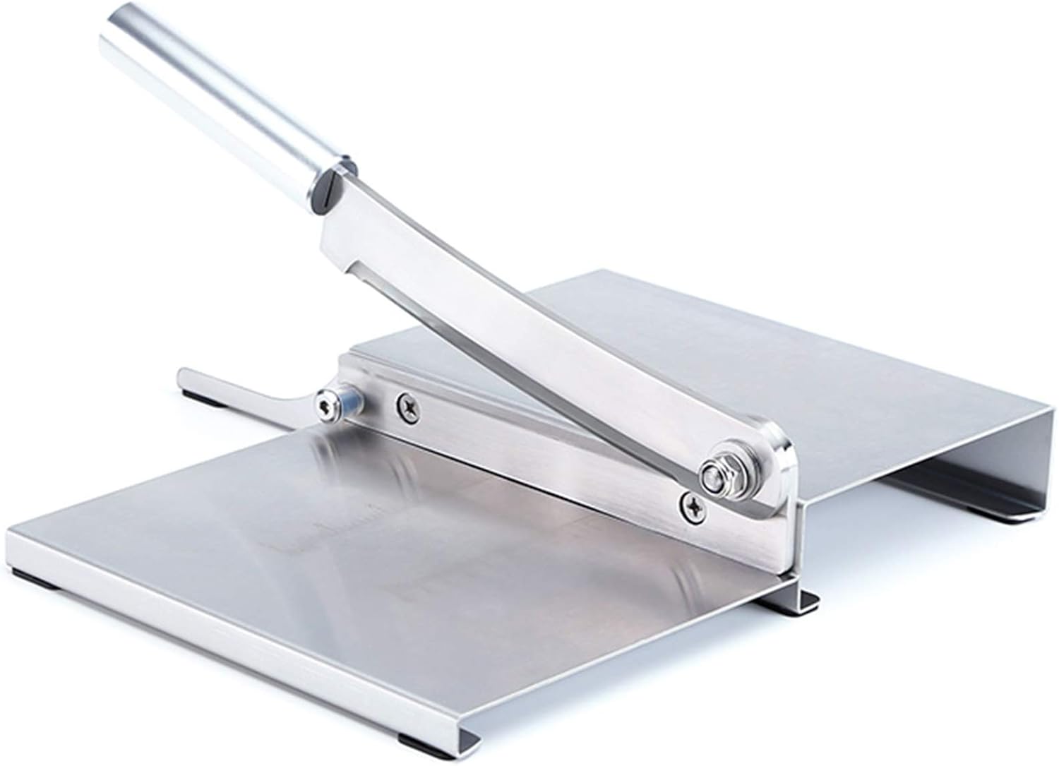 Amazon.com: Moongiantgo Manual Meat Slicer Stainless Steel Jerky Cutter