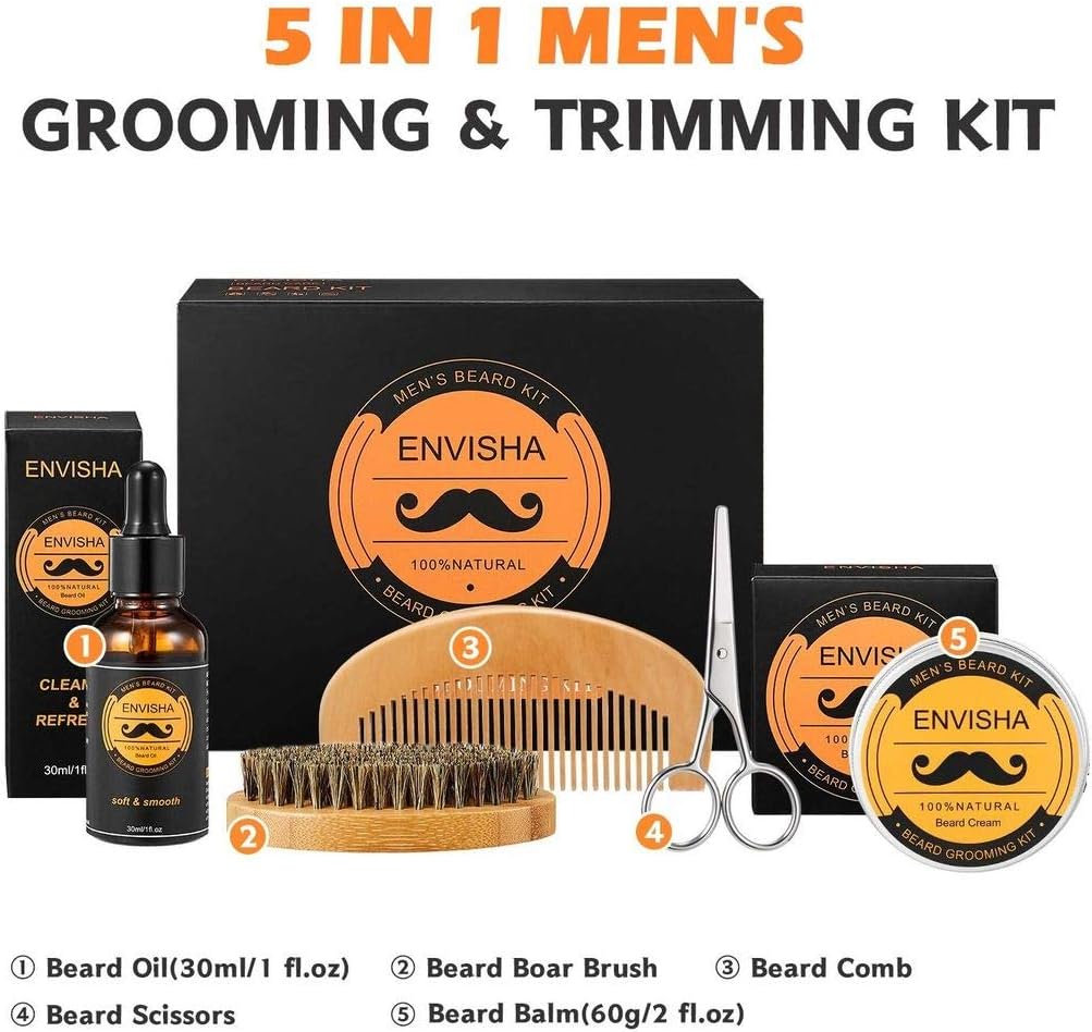 envisha beard grooming kit