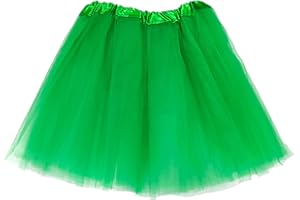 NONSOMPLE Elastic Tutu Skirt Tulle Running Tutu Adult Short Skirt for Dance Ballet Costume