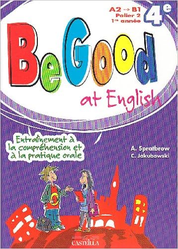 Be Good At English Quatrième Amazonfr Annie Spratbrow C - 