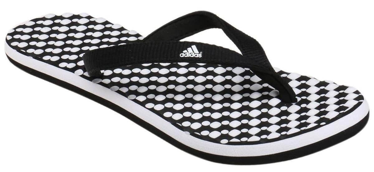 adidas eezay dots flip flops