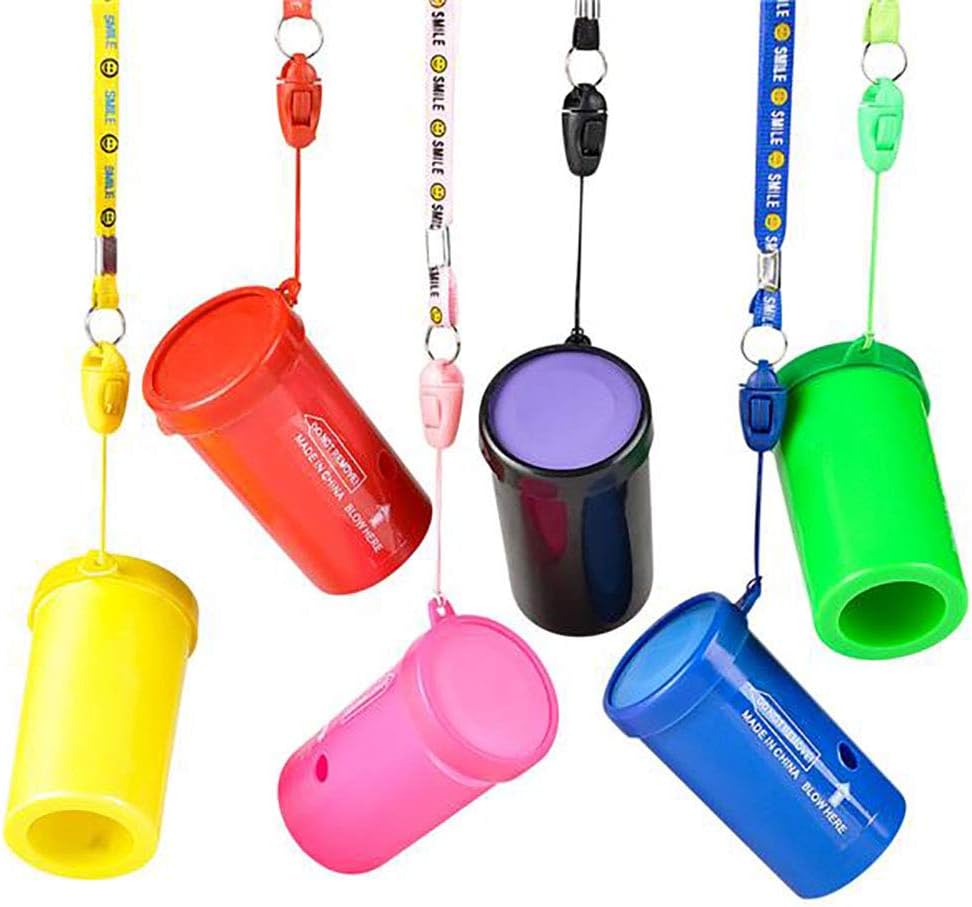 Kicko 3 Inch Air Horn - Horn Air Hooter, 12 Pack of Blow Horn, Sports Event, Pranking, Ideas, Boat, Train or Cars Signal, Fire Alarm, Traffic Signal and Lifeguard Emergency: Automotive