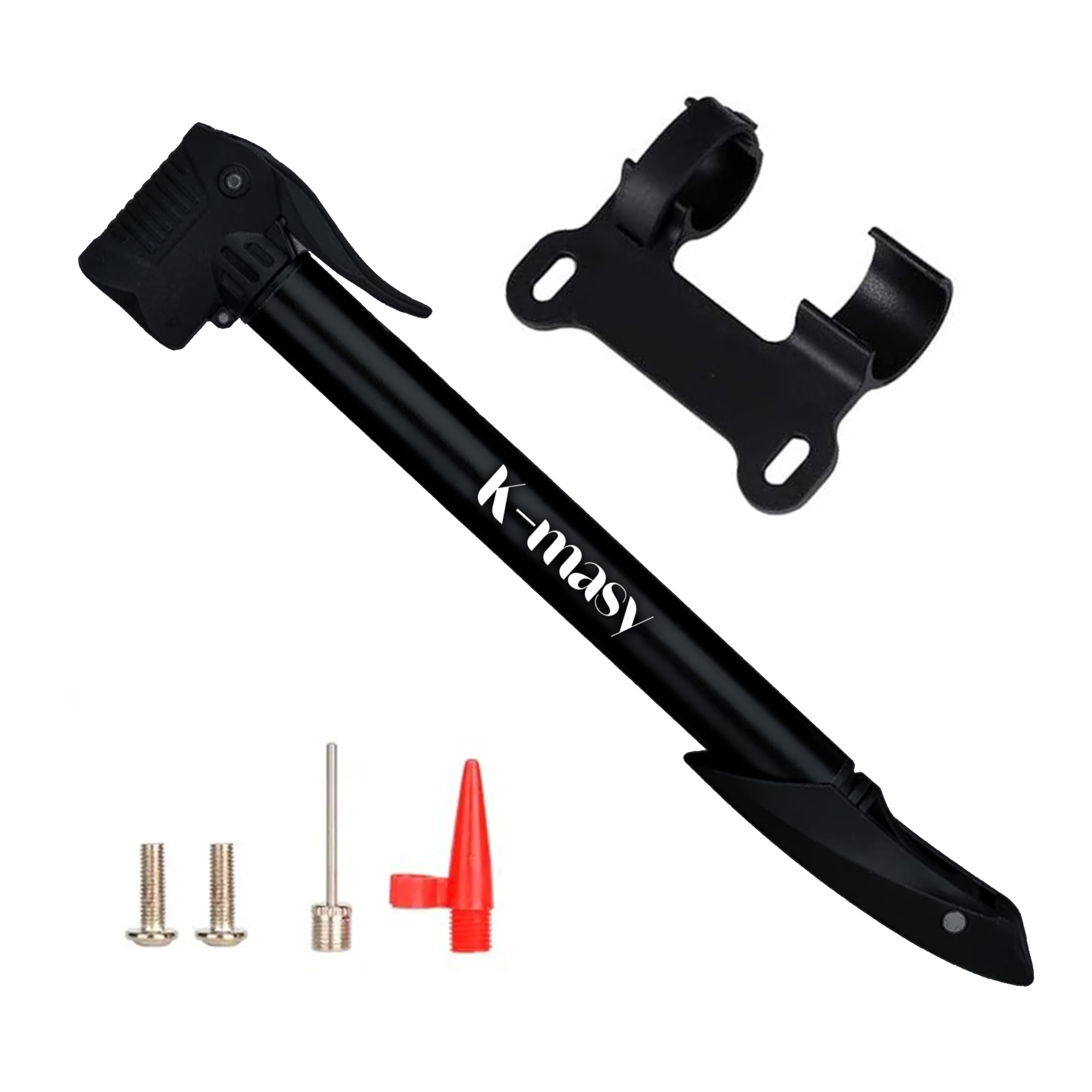 Bicycle Pump Mini Bike Pump – Aluminium Alloy Lightweight Bike Tyre Pump for Presta and Schrader Valve, Frame Mounted Bike Pumps for all Bikes Portable and small