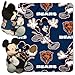 The Northwest Company NFL Chicago Bears Character Hugger Pillow & Fleece Throw Blanket Set, 40