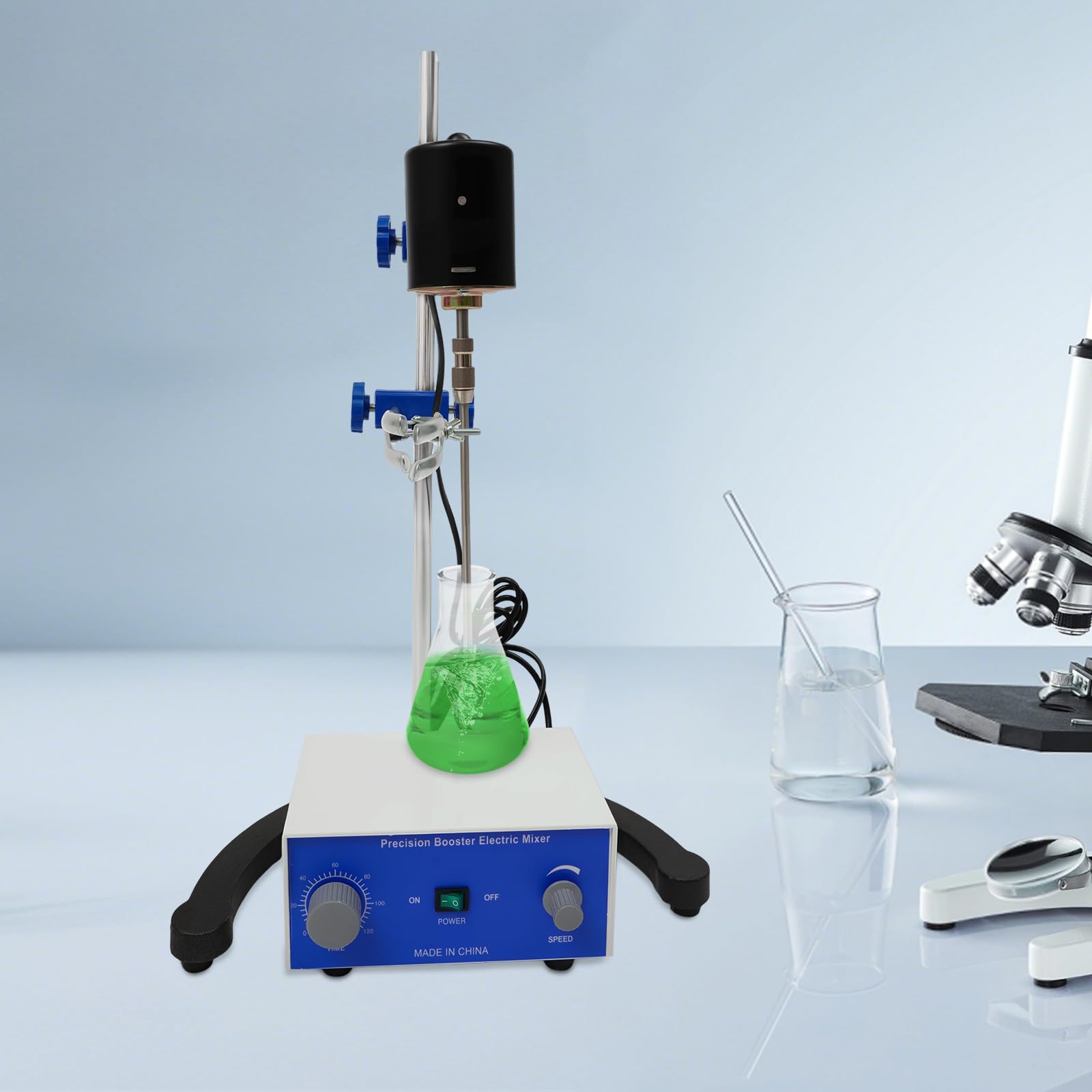 Electric Overhead Stirrer Digital Lab Display Mixer