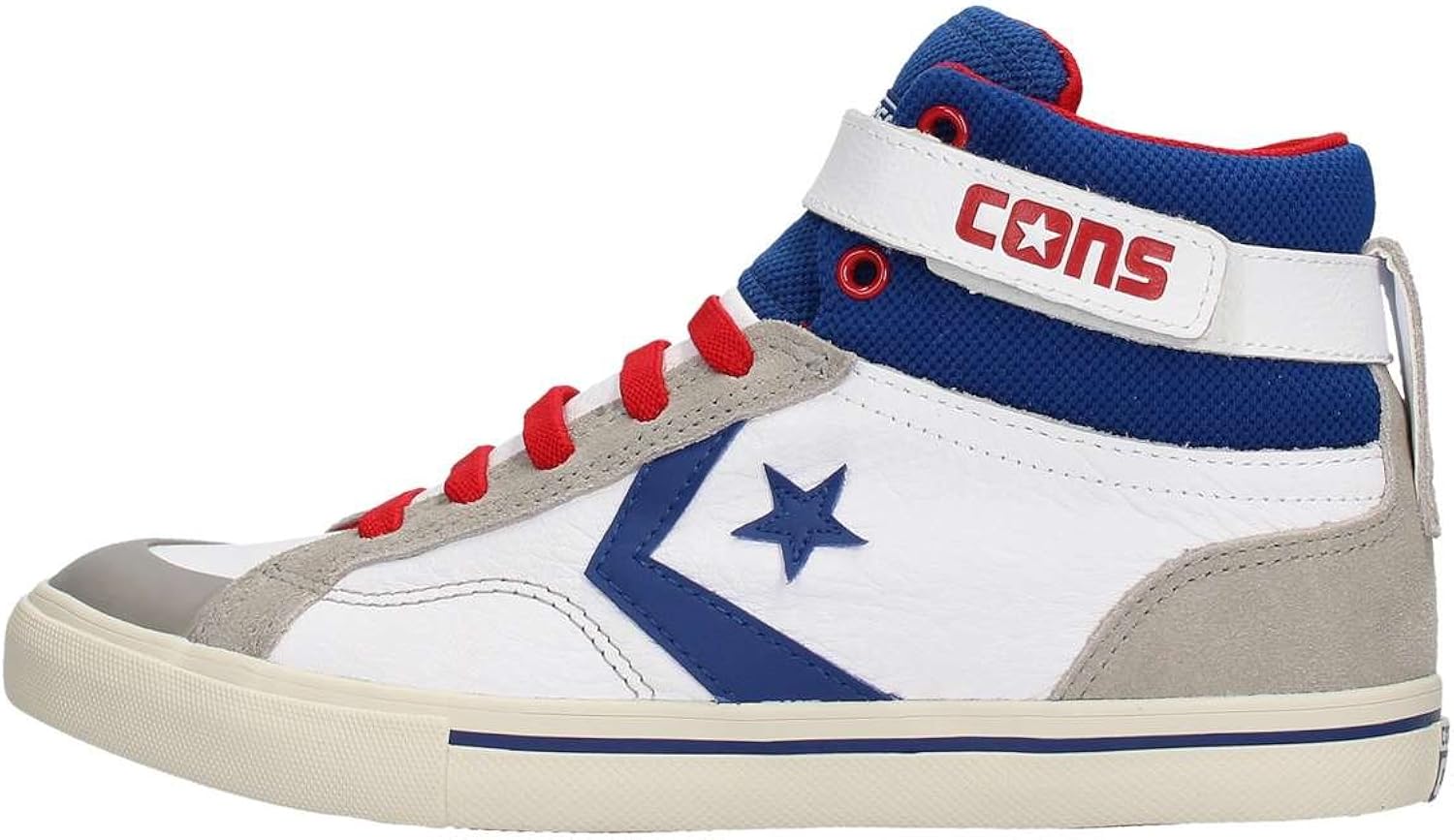 converse blanche flamme