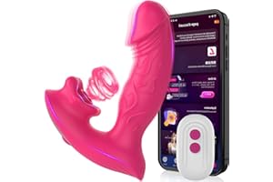 Sex Toys Thrusting Dildo Vibrator- Adult Toys Sucking Vibrators Clitoral Stimulator Dildos with, Adult Toys with 10 Suction &
