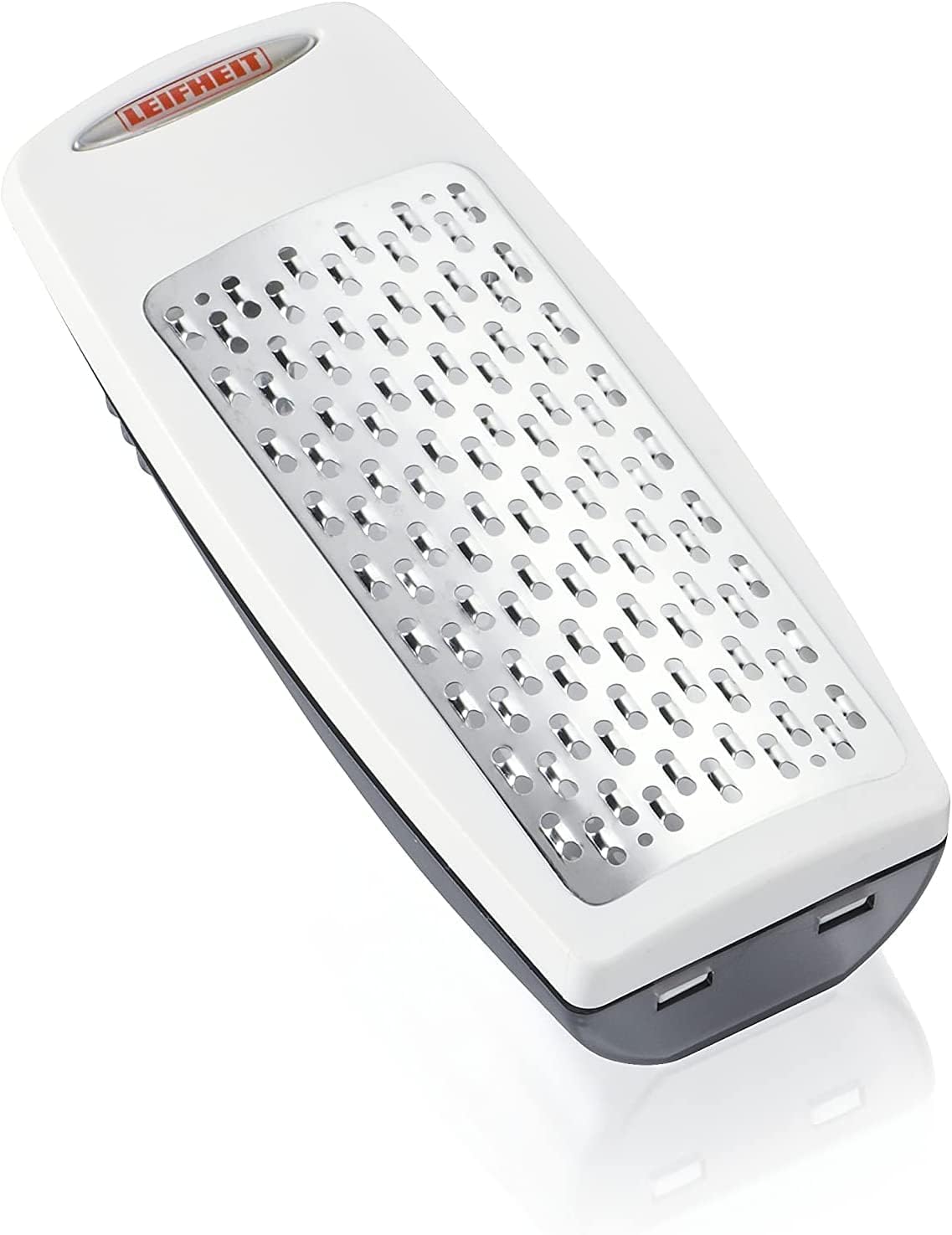 Leifheit Parmesan Grater, Hard Cheese Grater, Suitable for Left and Right Hand Use, Enjoy Cheese, Grating Parmesan