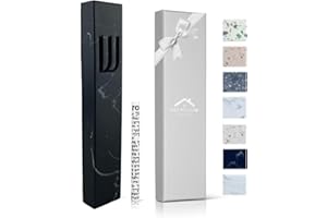 A&S Mezuzot A&S Modern Stone Mezuzah Case Design, Mezuza Cover for Scroll Protection, Easy Peel and Stick Houswarming Gift and Home Blessing
