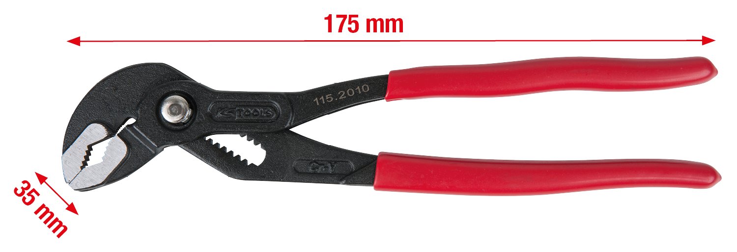 Chrom Vanadium Wapu mit Sicherheitsklemmschutz KS Tools 115.2010