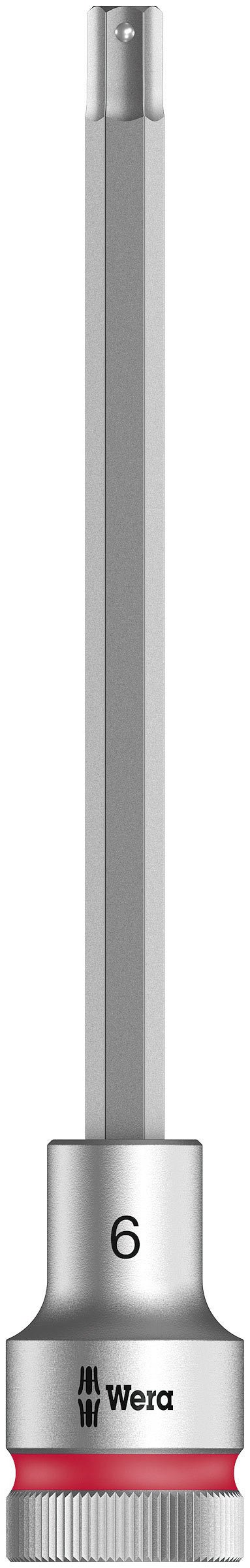 Wera 8740 C HF Zyklop In-Hex-Plus holding function bit socket, 1/2" drive, 6x140mm, 05003842001