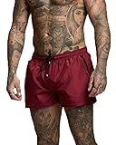 Cocobla Men's Beach Swimming Trunks Boxer Brief