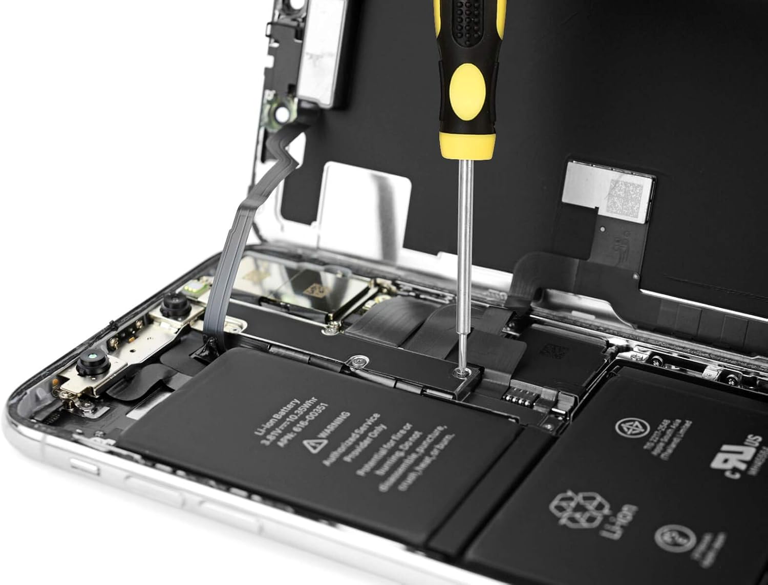 Cellphone Repair Tool Kit for iPhone 4, 5, 5S, 5C, 6, 6S, 7, 8, 8 Plus, iPad, iPod, Samsung Galaxy, Note/Precision Screwdriver Opening Pry Tools Fix iPhone Screen, Battery by NIDAYE: Electronics
