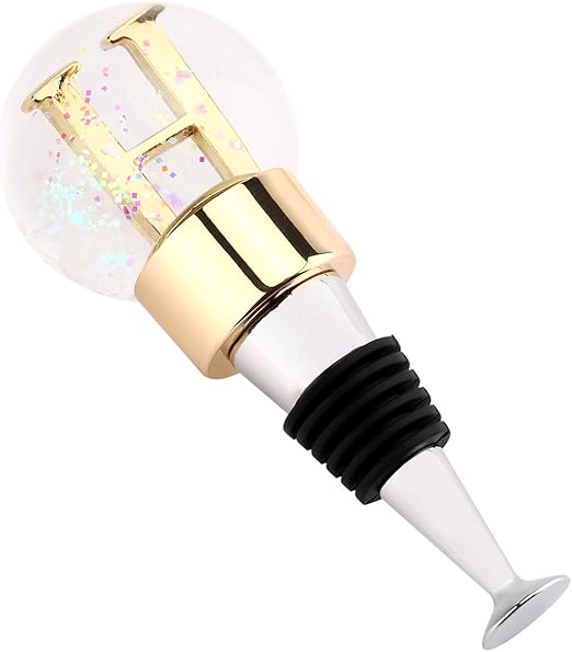 Amazon Com Monogram Wine Beverage Bottle Stopper Decorative Wine
