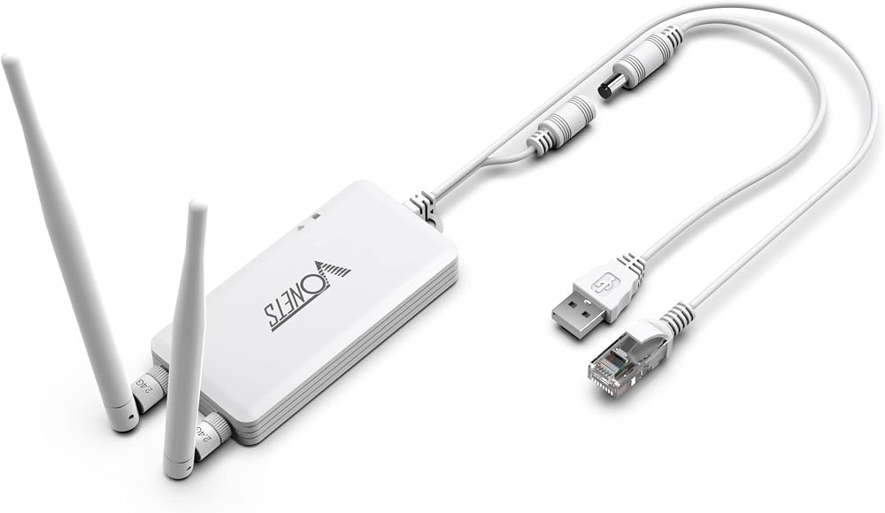 Vonets VAP11S WiFi Bridge Repeater Router 300Mbps 2.4GHz 2xRJ45 Antennas