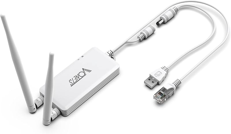 Vonets VAP11S WiFi Bridge Repeater Router 300Mbps 2.4GHz 2xRJ45 Antennas