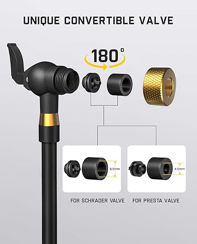 Fanttik X8 Portable Air Compressor & Hose Adapter - Cordless Tire Inflator With 4 Preset Modes For Cars, Bikes, Sports