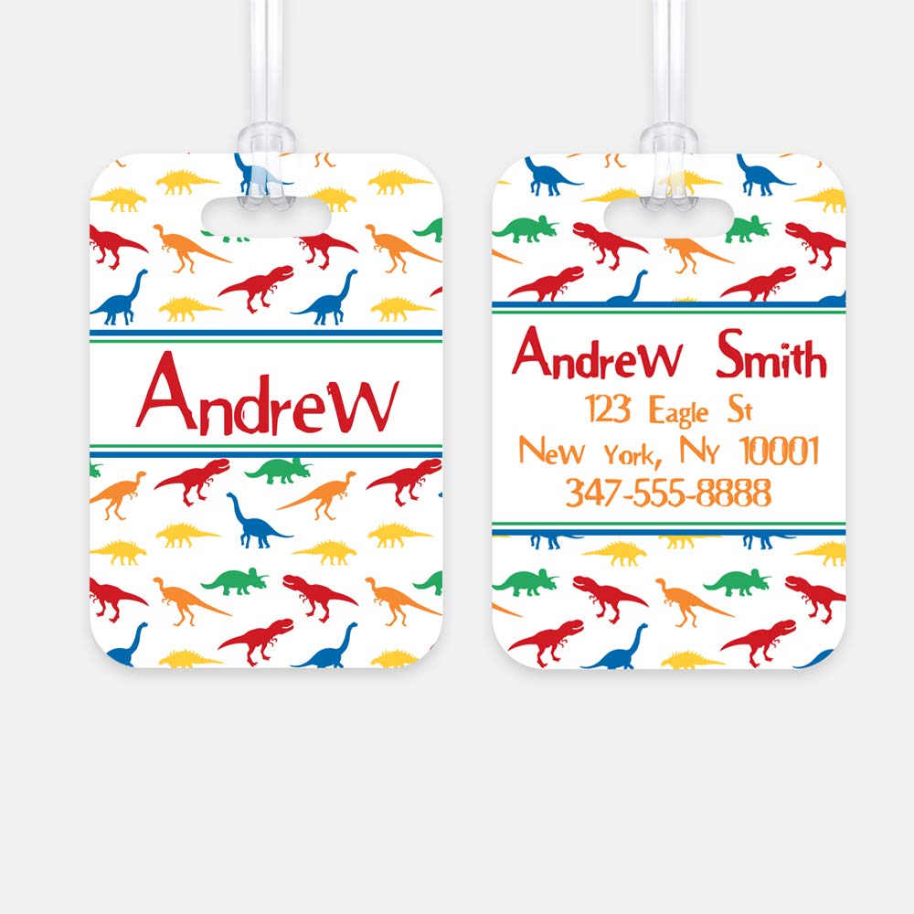kids luggage tag