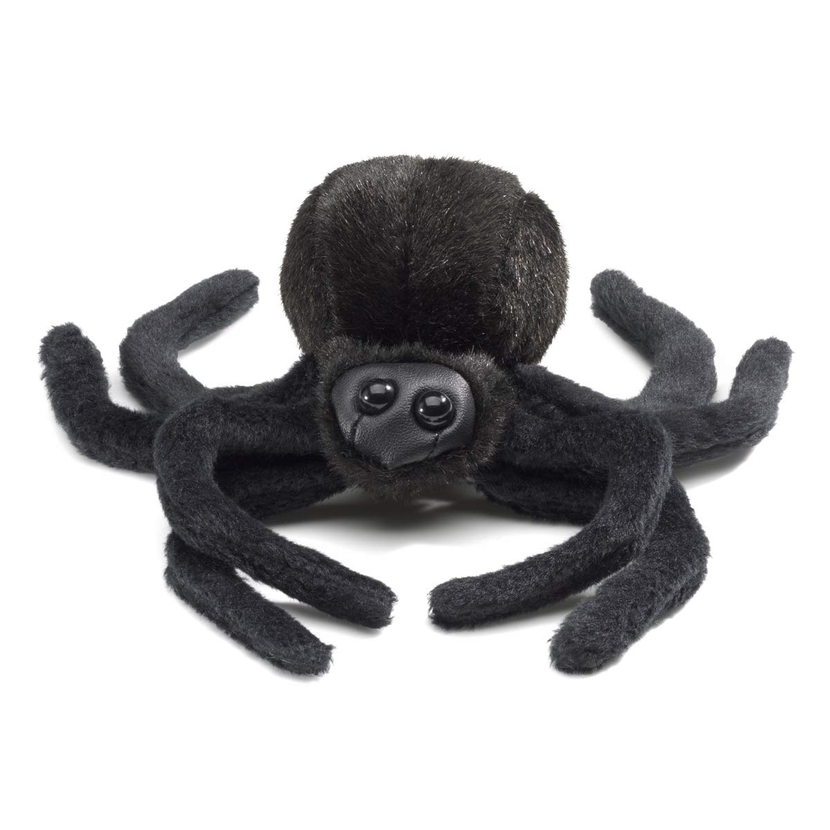 Folkmanis Mini Spider Finger Puppet, Black, 1 EA
