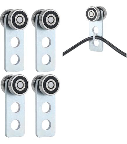 Unistrut Trolley Hoist Trolley Unistrut Rollers 2-Pack - 6-Wheel