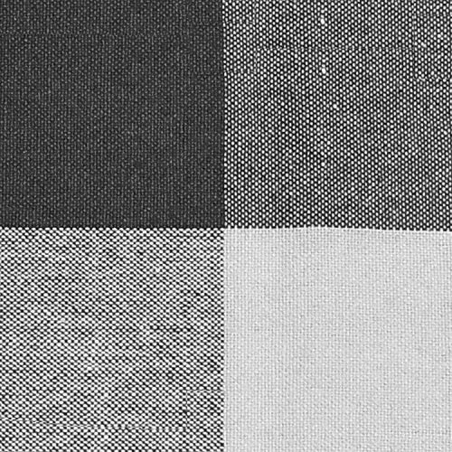 Grey Checked Napkins - Buffalo Plaid Napkins - Buffalo Check Kitchen Napkins - Cotton Plaid Napkins - Kitchen Napkins Cotton - Plaid Napkins Cotton - Grey Cloth Napkins Set of 6 (18x18), Grey & Cream
