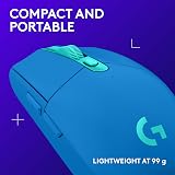Logitech G305 Lightspeed Wireless Mouse HERO 12K 12000 DPI 99g Blue view 7
