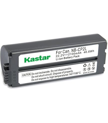 Batterie PATONA NB-CP2L 2000mAh Pour Imprimantes Photo Canon Selphy | Compatible CP200-CP1500