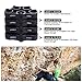 Finger Stretcher- Hand Extensor Exerciser- Finger Strength Trainer Gripper- Finger Grip Strengthener Set for Forearm Exercise, Rock Climbing,Guitar Finger Exercise –Black (4 Level Resistance)