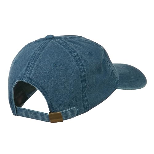 Captain Embroidered Cap - Navy, One Size Fits Most (OSFM), Unisex Adult Baseball Cap - View #11