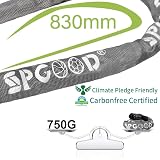 SPGOOD Bike Lock 830mm 5-Digit Resettable Combination 14 Colors Grey view 2