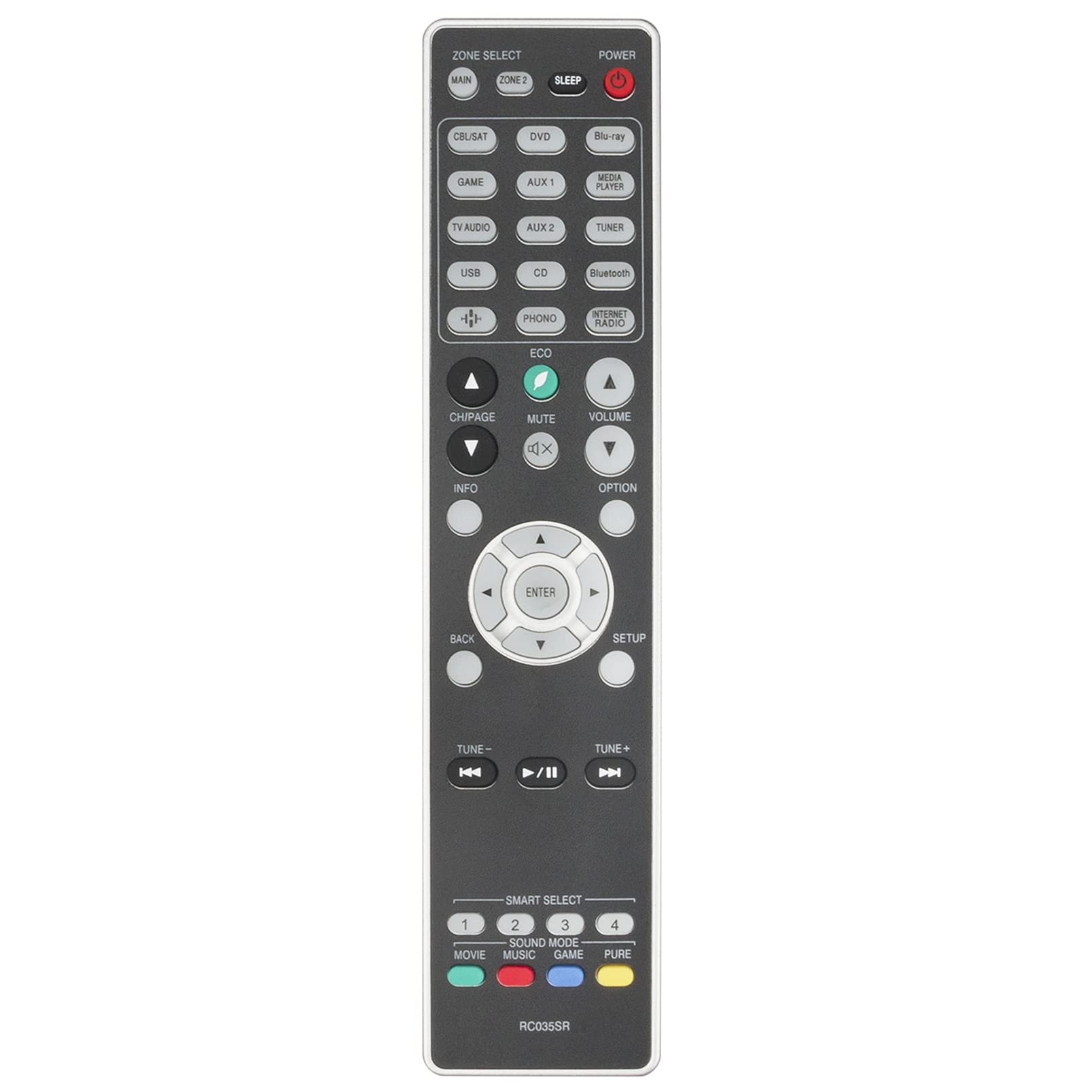 ALLIMITY RC035SR Remote Control Replace fit for Marantz AV Receiver SR-6012 SR-5013 SR-6014 SR5013 SR6012 SR6014