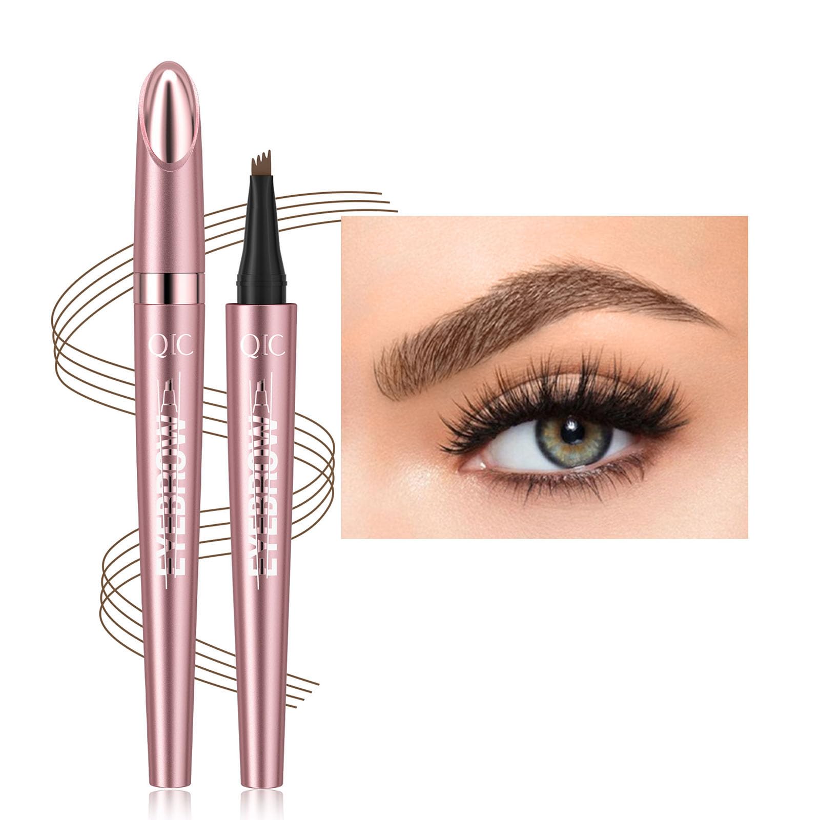 Anifer (02 Dark Brown) eyebrow pencil,waterproof Eyebrow Pen