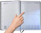 PaulStore 2026 Page A Day Diary A4 A5 A6 Hard Backed Blue view 4