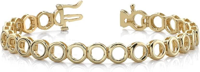 Jewelry Best Seller 14k AddaDiamond Tennis