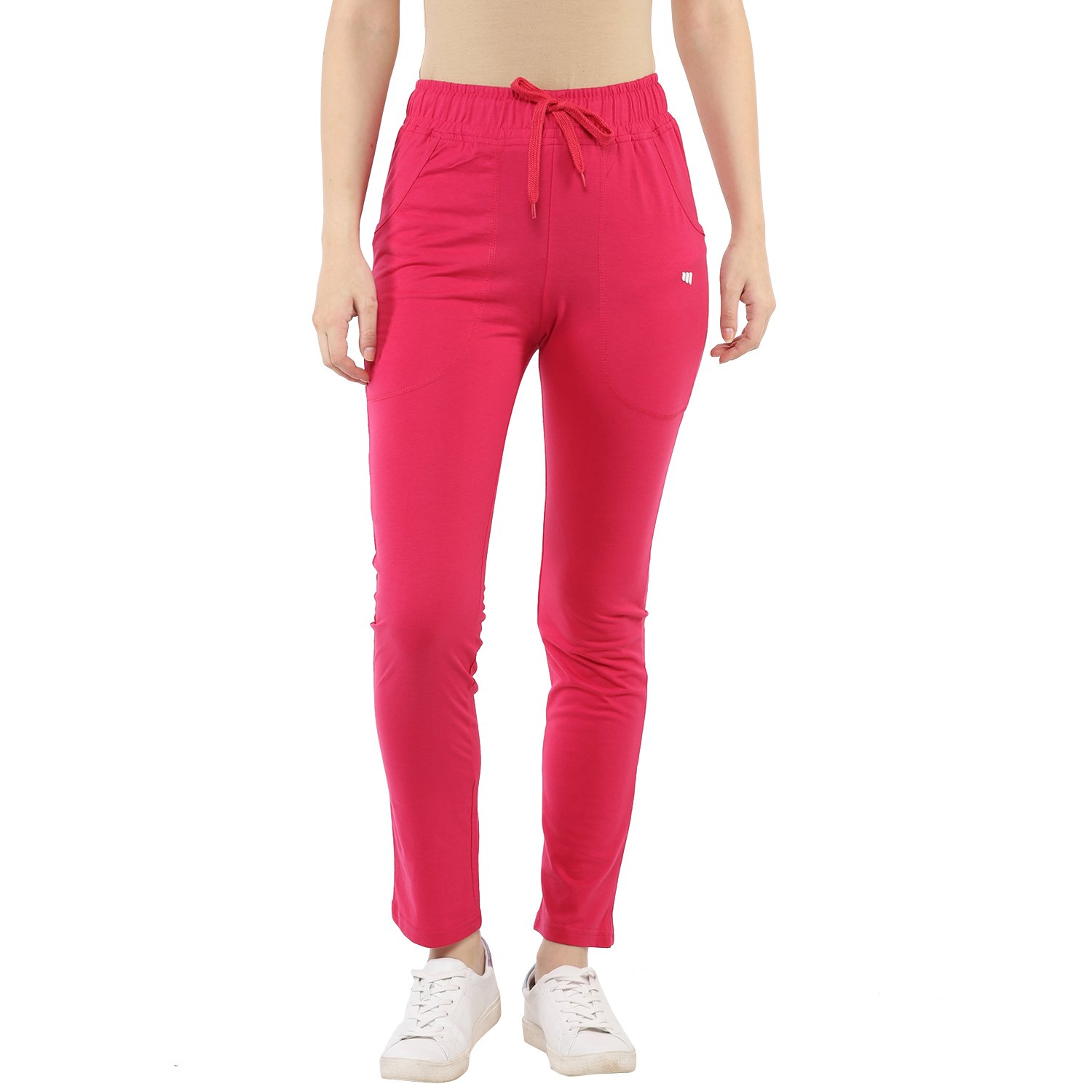 modeve women's solid track pant