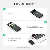 UGREEN 2.5 Inch HDD Enclosure 5Gbps USB 3.0 SATA SSD Caddy UASP Compatible view 4