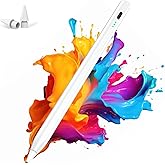 VivaEase Stylus Pen for iPad 11/10/9/8/7/6th Gen (2018-2025) Fast Charge Magenetic Apple Pencil with Tilt Sensitivity & Palm Rejection for iPad Air 3/4/5/M2/M3, Mini 5/6/7, Pro 11/12.9/M4/M5, White