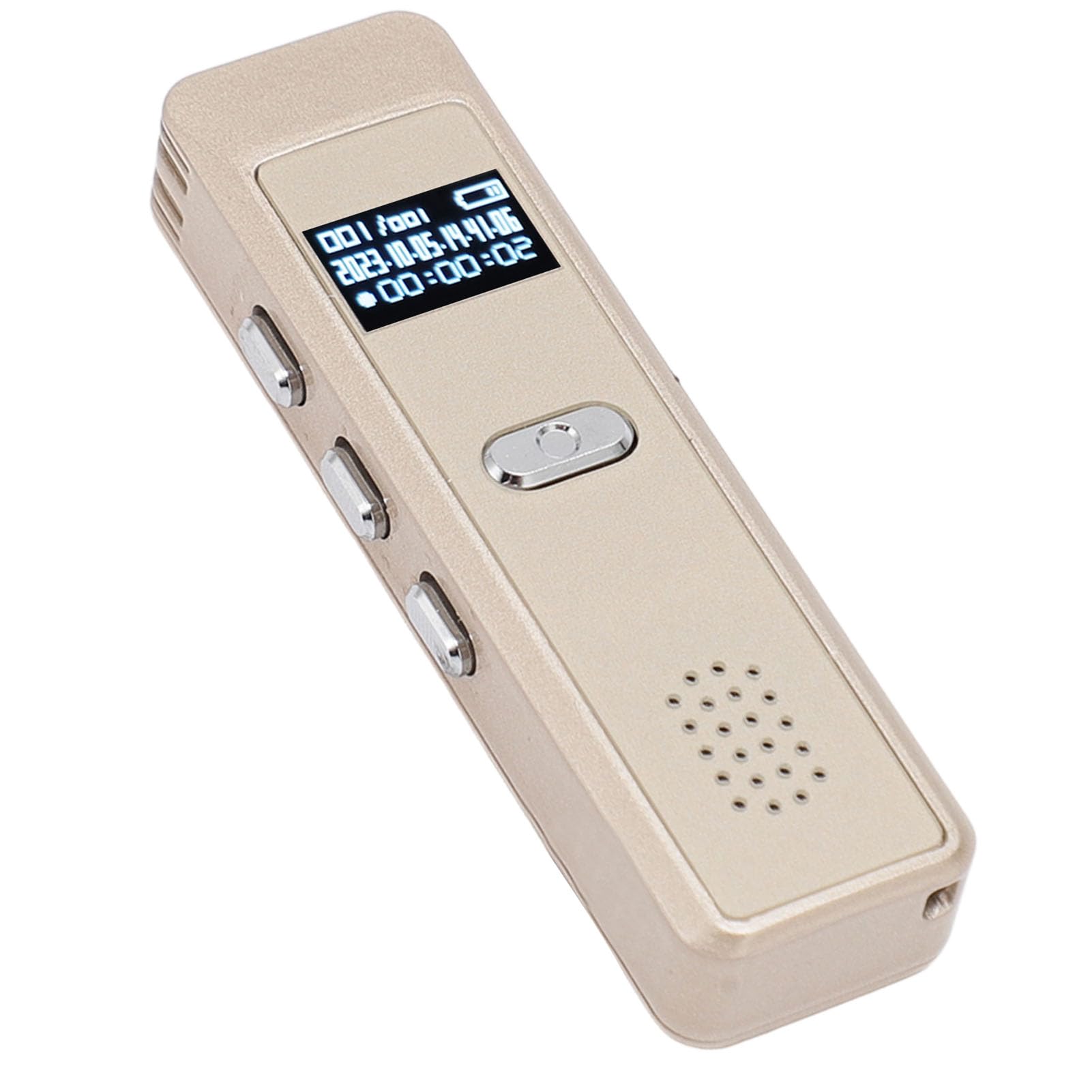 Digital Voice Recorder,Voice Activated Recorder,Audio Recording Device for Lectures Meetings Interview Business,Dictaphone Sound Tape Recorder with Password (8G)