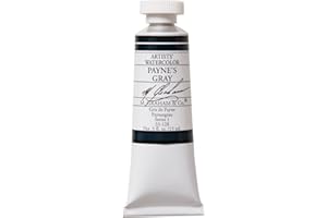M. GRAHAM & CO. M. Graham 1/2-Ounce Tube Watercolor Paint, Paynes Gray (33-128)