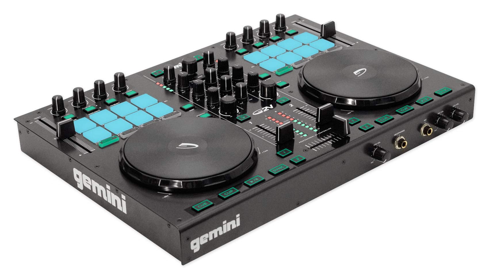 Gemini G2v 2 Channel Usb Midi Virtual Dj Controller W | Desertcart  Seychelles, image size:1700x970