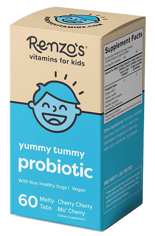 Renzo's Vitamins Kid Essential Bundle - Probiotic, Vitamin C with Elderberry & Zinc for Immune Support, Picky Eater Kids Multivitamin, and Hercules Calcium
