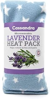 Cassandra Fleece Lavender and Wheat Filled Heat and Cool Pack 38cm view 3