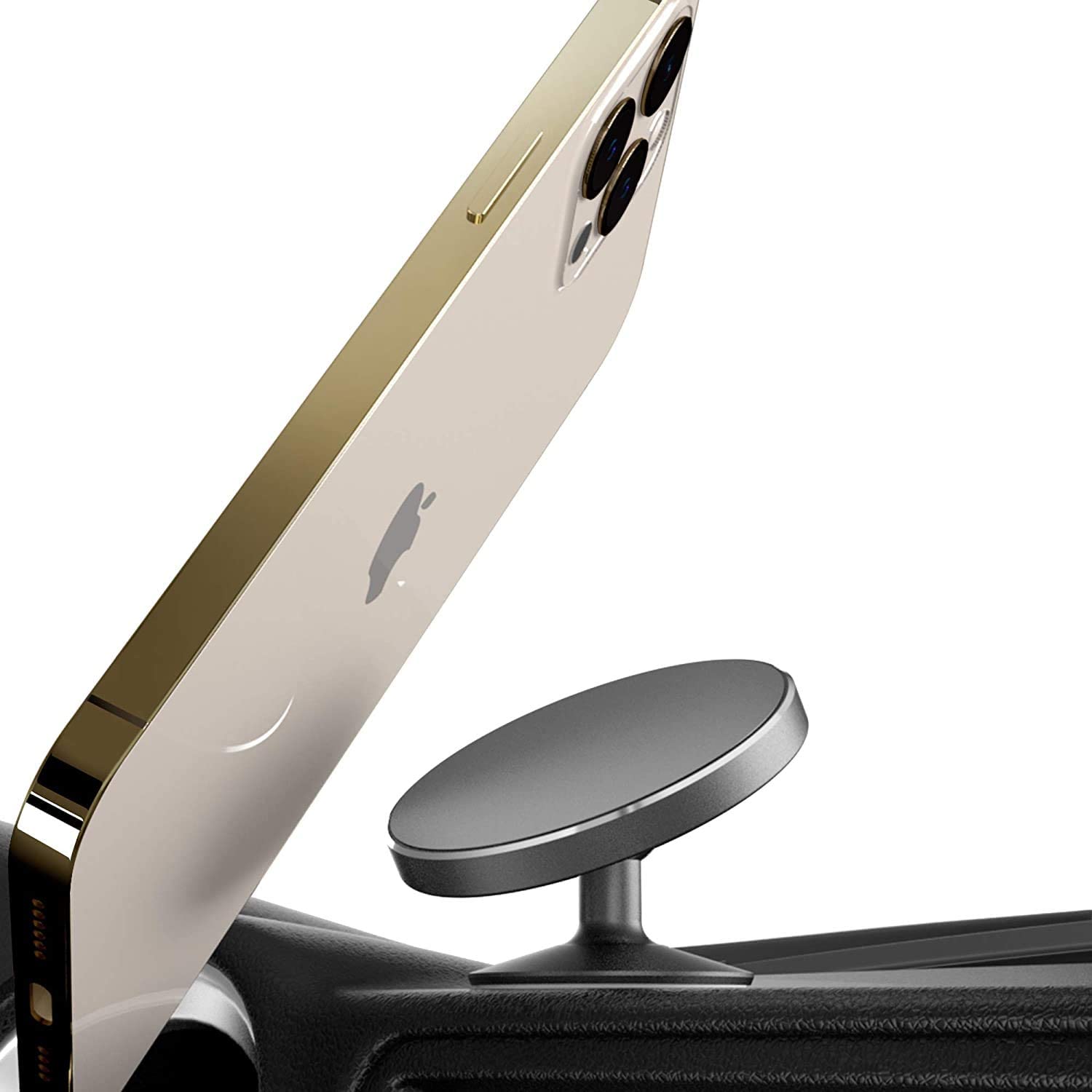 PZOZ Magsafe car mount Magnetic Phone Holder for Car Phone Mount iPhone 12/13/14/15 Series Car Phone Holder Magnetic Phone holder Magnet Cradle Accessories (Black)